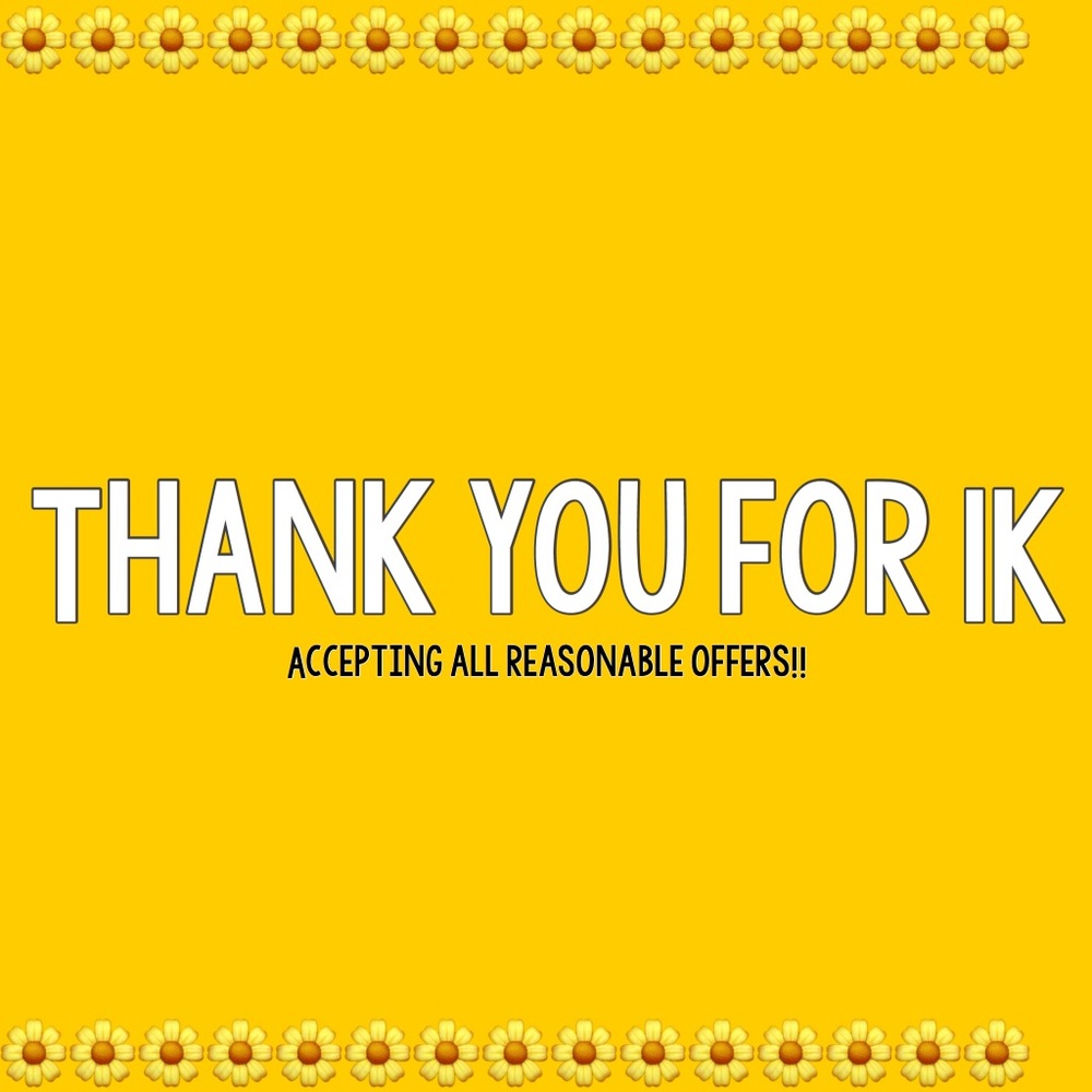 Thank you for 1000 followers!!
